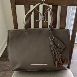 Steve Madden taupe handbag/laptop bag